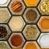 Cornucopia Brands Mini Hexagon Glass Jars 48pk; 1.5oz w/ Gold Lids for Spices, Gifts, Party Favors, DIY and More - 3 of 4