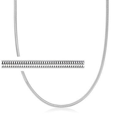 Ross-Simons 3mm Sterling Silver Snake-Chain Necklace