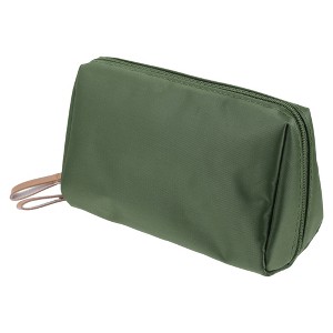 Unique Bargains Waterproof Nylon PVC Portable Travel Cosmetic Makeup Storage Bag 1Pc - 1 of 4
