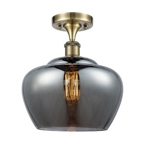 Fenton - 1 Light Semi-Flush Mount In Industrial Style-13 Inches Tall and 11 Inches Wide - 1 of 1