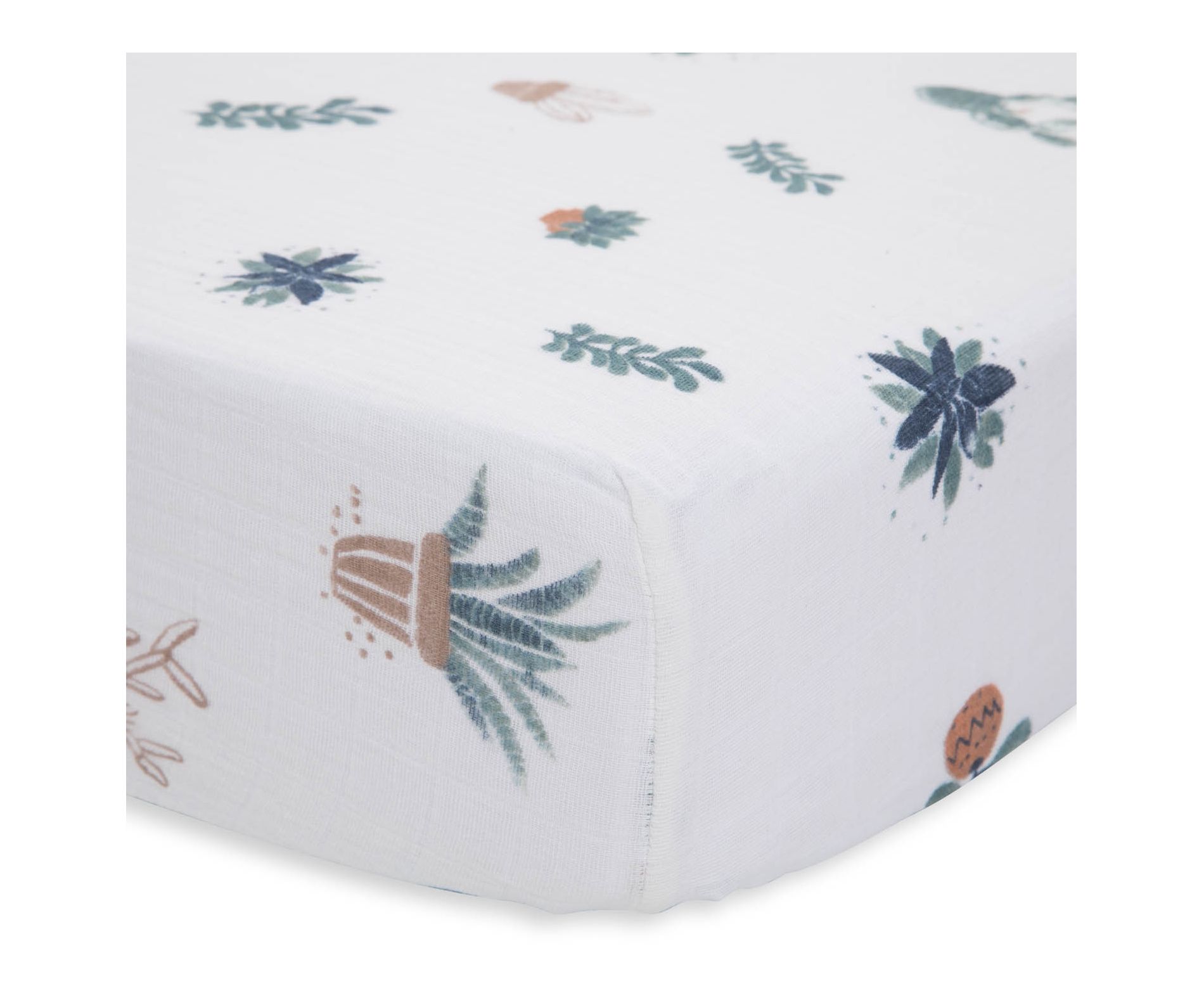 Little Unicorn Cotton Muslin Fitted Crib Sheet - Prickle Pots