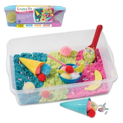 Ice Cream Shop Sensory Bin - Creativity for Kids