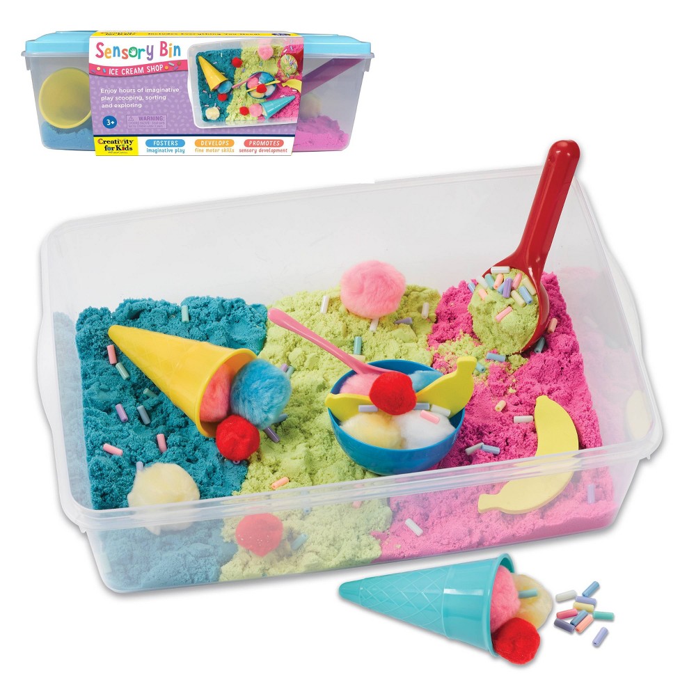 Creativity for Kids' Ice Cream Shop Sensory Bin