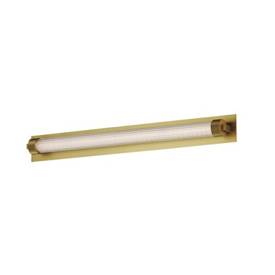 ET2 Lighting Doric 1 - Light Wall Light in  Natural Aged Brass