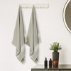 Unique Bargains Quick Drying Highly Absorbent Thick Bath Towels 2 Pcs - 4 of 4