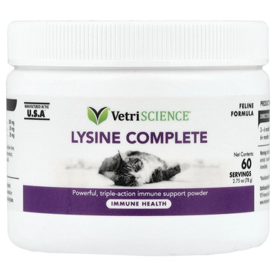Vetriscience Lysine Complete, Feline Formula, 2.75 oz (78 g)