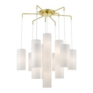 Livex Lighting Strathmore 15 - Light Chandelier in  Satin Brass - 1 of 4