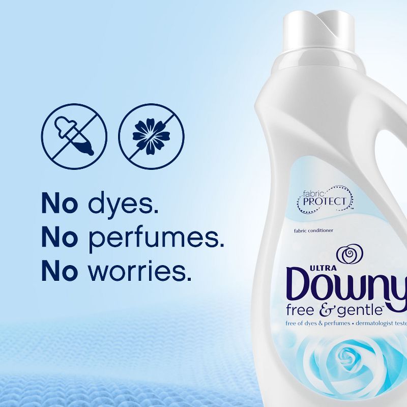 Downy Free & Gentle HE Compatible Ultra Liquid Fabric Softener, 6 of 12