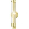 Livex Lighting Castleton 1 - Light Sconce in  Satin Brass - 3 of 3