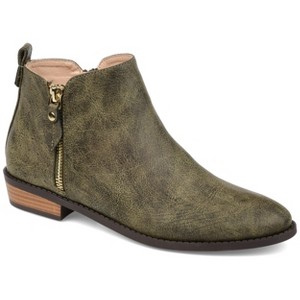 Journee Women's Ellis Medium and Wide Width Booties - 1 of 4