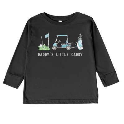 The Juniper Shop Daddy's Little Caddy Toddler Long Sleeve Tee