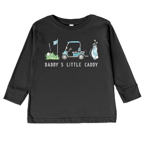 The Juniper Shop Daddy's Little Caddy Toddler Long Sleeve Tee - 1 of 3