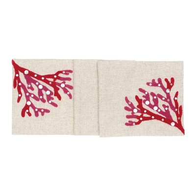 C&F Home 13" x 72" Coral Reef Table Runner