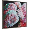 Amanti Art Peonies by Helen White Canvas Wall Art Print Framed 22 x 22-in. - 2 of 4