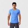 Anna-Kaci Active Men's Camo Print Short Sleeve Performance Tee with Quick-Dry Lightweight Stretch Fabric - 2 of 4