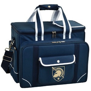 NCAA  Army Black Knights Ultimate Soft Sided Cooler with Four Person Picnic Set - 1 of 4