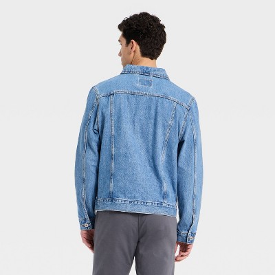 Men's Denim Trucker Jacket - Goodfellow & Co image 2