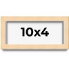 PosterPalooza | Panoramic Classic Modern Yellow Frame - UV Acrylic, Foam Board Backing, Hanging Hardware - 2 of 4