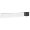 vidaXL Chicken Cage Anthracite Galvanized Steel 275.6 x 35.8 x 39.4 in - 2 of 4
