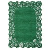 Christmas Rug for Living Room, Foldable Scalloped Floor Rug, Machine Washable Ultra-Soft Dining Room Carpet, Low Pile Indoor Mats for Bedroom - 2 of 4