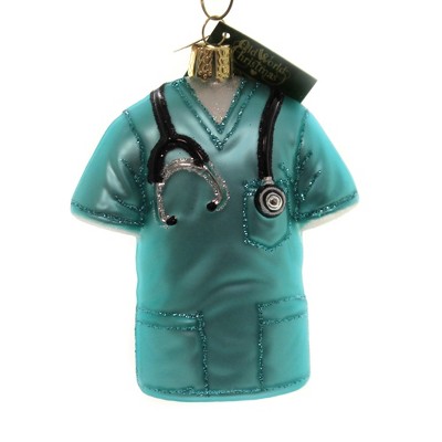Old World Christmas 4.0 Inch Scrubs Ornament Stethoscope Tree Ornaments