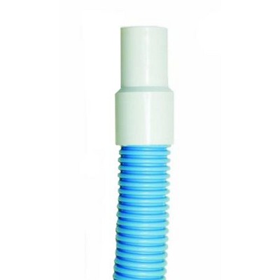 Swimline HydroTools Premium Vacuum Swimming Pool Hose with Swivel Cuff 40' x 1.5" - Blue/White