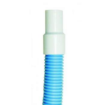 Swimline HydroTools Premium Vacuum Swimming Pool Hose with Swivel Cuff 40' x 1.5" - Blue/White