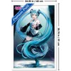 Trends International Hatsune Miku - Moonlight Elegance Framed Wall Poster Prints - 3 of 4