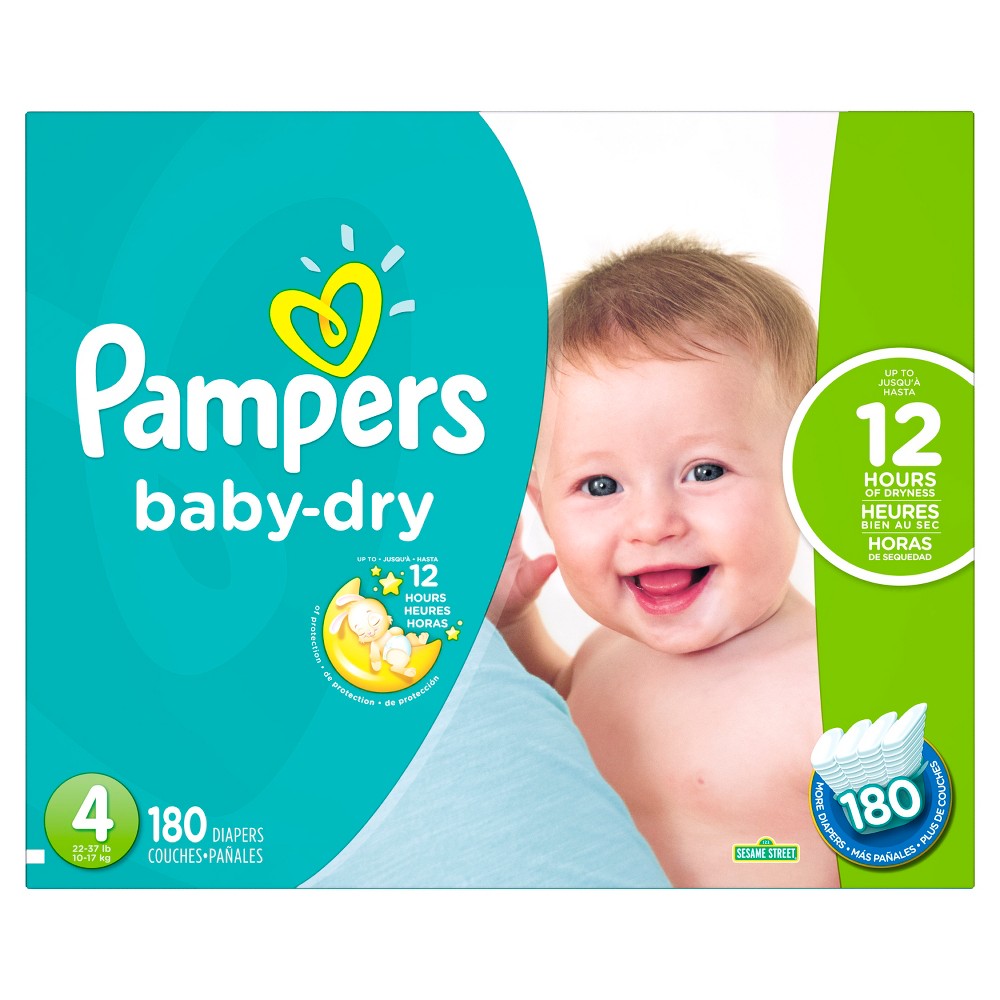 Pampers UPC & Barcode