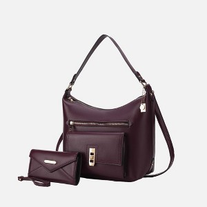 MKF Collection Clara Women’s Shoulder Bag with Wristlet Wallet by Mia K - 1 of 3