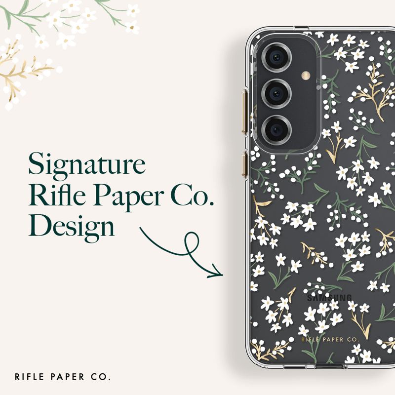 Rifle Paper Co. Samsung Galaxy S24 Series Floral Case - Petite Fleurs, 3 of 7