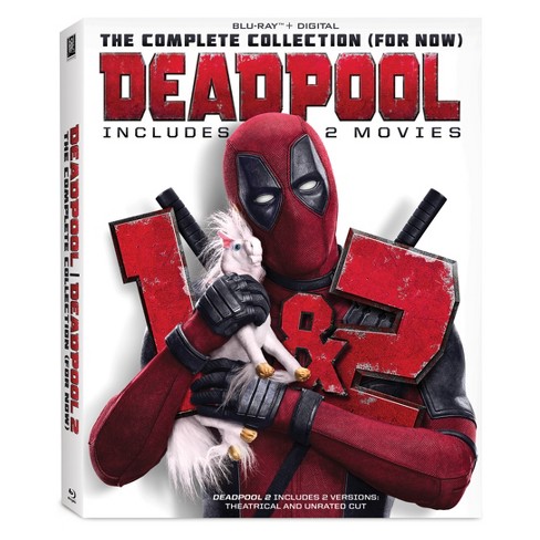 Deadpool 1 2 Blu Ray Digital