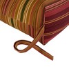Kensington Garden 18"x51" Outdoor Bench Cushion - 4 of 4