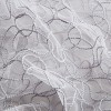 HLC.ME Audrey Embroidered Sheer Voile Light Filtering Grommet Curtain Panels - Set of 2 - 3 of 4