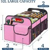 TruAIR Five-Compartment Waterproof Collapsible Car Trunk Organizer with Non-Slip Base - 3 of 4