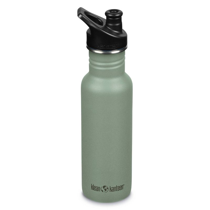 Klean Kanteen 18oz Stainless Steel Classic Narrow Water Bottle with Sport Cap, 1 of 3