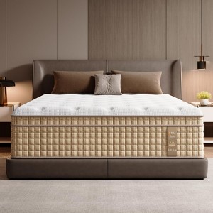 PAGED Hybrid Mattress Breathable Fiberglass-Free Mattress with Gel Memory Foam for Breathable Comfort - 1 of 4