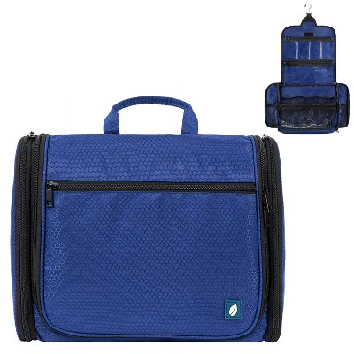 PAVILIA Large Hanging Toiletry Bag, Travel Women Men Cosmetic Organizer, Water Resistant Makeup Accessories Essentials Kit