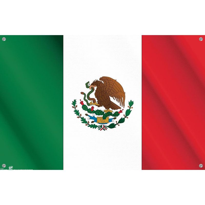 Trends International Flag of Mexico Unframed Wall Poster Prints, 4 of 7