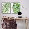 Stupell Industries Minimal Tropical Green Palms 2pc Canvas Art Set - 3 of 4