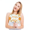 Big Dot of Happiness Funny Little Pumpkin - Fall Birthday Party or Baby Shower Photo Booth Props Kit - 10 Piece - 2 of 4