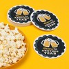 Big Dot of Happiness 25 Ct Cheers and Beers Birthday Drink Coasters, 4-Inch Disposable Round Paper Coasters for Birthday, Table Decor for Bar Drinks - 2 of 4