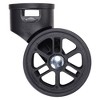 Byootique 4Pcs 2" Swivel Replacement Wheel 360 Degree Rotate Caster for Makeup Case - 2 of 4
