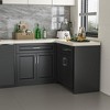 Homsee Stylish Kitchen & Buffet Cabinet with Stone-look Countertop Functional Pantray Cabinet Storage for Your Kitchen - 3 of 4