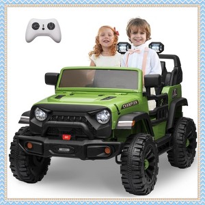 24V 2 Seater Ride on Toys for Kids, Ride on Truck with Remote Control, Bluetooth,2X200W Powerful Motors, Lights, Powered Wheels for Boys Girls - 1 of 4