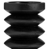 Wood Accordion Candle Holder, Black Finish, Decorative Candle Holder for Centerpieces, Home Decor, and Ambient Lighting Decorative - 3 of 4