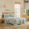 HLC.ME Floral Bed Sheets - Bed Sheet Set - Wrinkle Resistant & Ultra Soft - Fits Mattresses up to 15 Inches Deep - 3 of 4