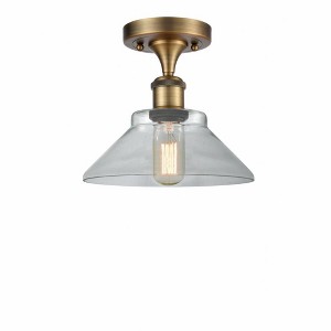 Orwell - 1 Light Semi-Flush Mount In Industrial Style-9 Inches Tall and 8.38 Inches Wide - 1 of 1