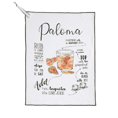 Paloma Tea Towel,White