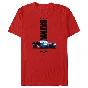 Men's The Batman Batmobile Logo T-Shirt - 1 of 4